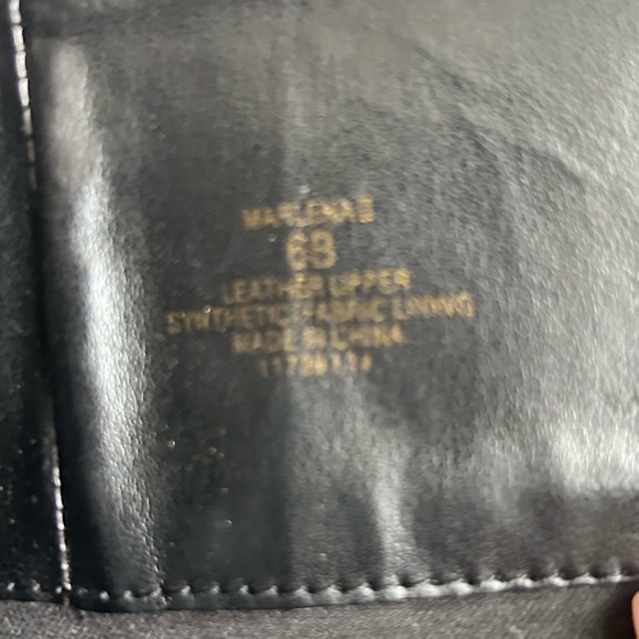 Lauren Ralph Lauren Marlena Brown and Black Leather Riding Boots size 6 - Picture 7 of 10